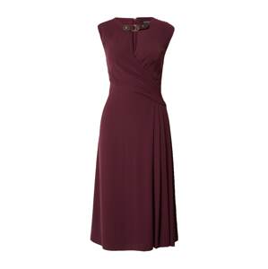 Lauren Ralph Lauren Pouzdrové šaty 'KAYTLIN' burgundská červeň