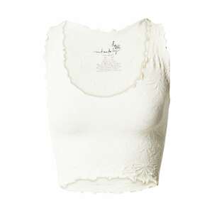 Free People Top 'HERE FOR YOU' slonová kost