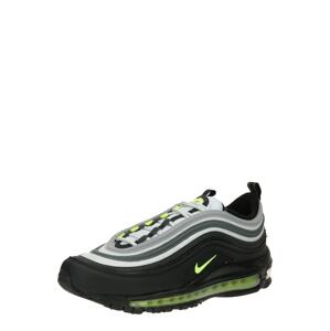 Nike Sportswear Tenisky šedá / svítivě zelená / černá / bílá
