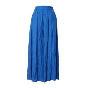 InWear Kalhoty se sklady v pase královská modrá