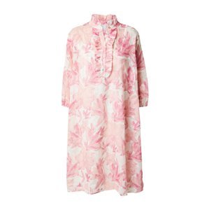 Love & Divine Košilové šaty pudrová / světle růžová / bílá