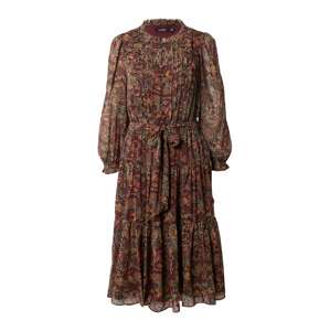 Lauren Ralph Lauren Košilové šaty 'WINDALEA' krémová / hořčicová / nefritová / bordó