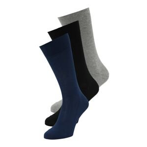 FALKE Ponožky 'Family'  námořnická modř / šedý melír / černá