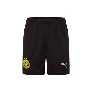 PUMA Sportovní kalhoty 'Borussia Dortmund Home 2023/2024' hořčicová / černá