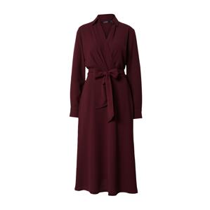 Lauren Ralph Lauren Šaty burgundská červeň
