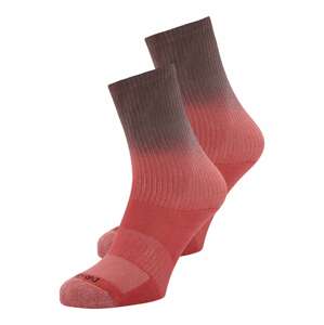 Nike Sportswear Sportovní ponožky šedobéžová / světle červená / černá