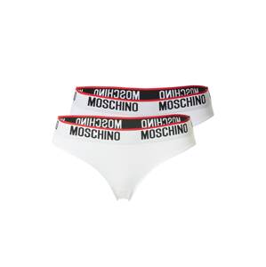 Moschino Underwear Kalhotky červená / černá / bílá