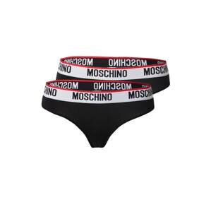 Moschino Underwear Kalhotky červená / černá / offwhite