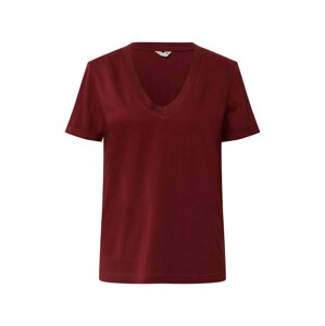 MELAWEAR Tričko 'PRIA' červená / burgundská červeň