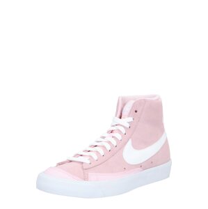 Nike Sportswear Kotníkové tenisky  růžová / bílá