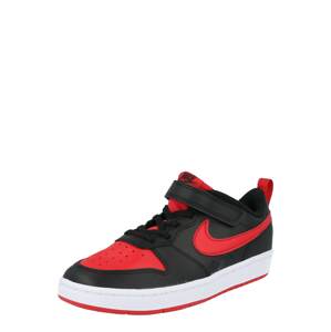Nike Sportswear Tenisky 'Court Borough'  červená / černá