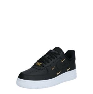 Nike Sportswear Tenisky 'Air Force 1 '07 LX'  zlatá / černá