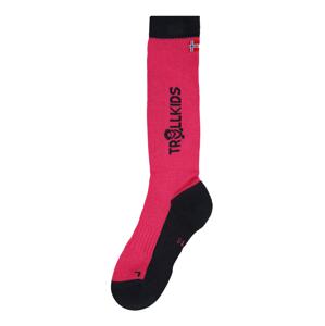 TROLLKIDS Sportovní ponožky  pink