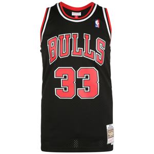 Mitchell & Ness Tričko 'Chicago Bulls' červená / černá / bílá