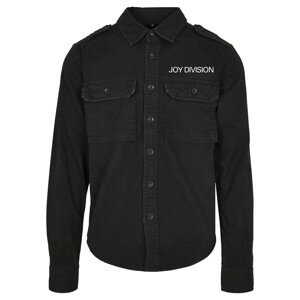 Merchcode Košile 'Joy Division Up' černá / bílá