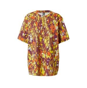 ADIDAS BY STELLA MCCARTNEY Funkční tričko opálová / žlutá / svítivě oranžová / burgundská červeň