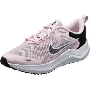 NIKE Sportovní boty 'Downshifter 12' růžová / černá / bílá