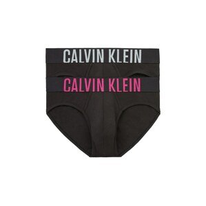 Calvin Klein Underwear Slipy 'Intense Power' pink / černá / bílá