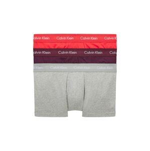 Calvin Klein Underwear Boxerky  šedý melír / bobule / světle červená / bílá