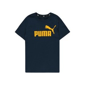 PUMA Tričko  marine modrá / tmavě žlutá