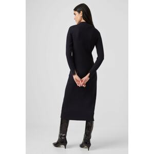 FRENCH CONNECTION Úpletové šaty 'Mari'  černá