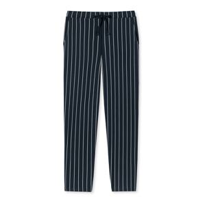SCHIESSER Pyžamové kalhoty  světle béžová / noční modrá
