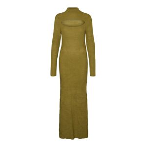 Vero Moda Collab Úpletové šaty 'Kae'  olivová