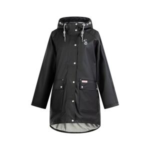MYMO Funkční kabát světle šedá / černá