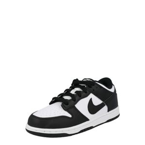 Nike Sportswear Tenisky 'Dunk' černá / bílá