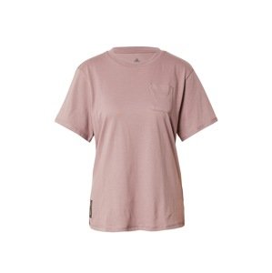 ADIDAS SPORTSWEAR Funkční tričko bledě fialová / černá