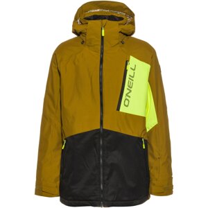 O'NEILL Sportovní bunda 'Jigsaw' žlutá / oranžová / černá