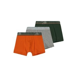 SANETTA Spodní prádlo kouřově šedá / šedý melír / jedle / tmavě oranžová
