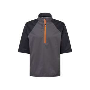 ADIDAS GOLF Funkční tričko tmavě šedá / oranžová / černá