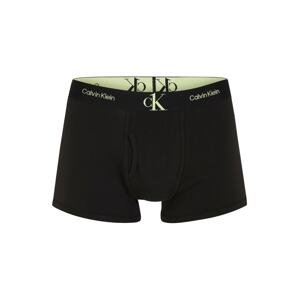 Calvin Klein Underwear Boxerky světle zelená / černá