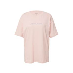 Calvin Klein Sport Tričko šedá / růžová