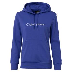 Calvin Klein Performance Sportovní mikina  královská modrá / bílá