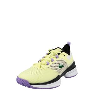 Lacoste Sport Sportovní boty 'AG-LT21 ULTRA CLAY COURT'  žlutá / zelená / fialová / černá