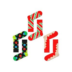 Happy Socks Ponožky modrá / zelená / červená / černá / bílá