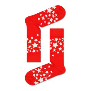 Happy Socks Ponožky  červená / bílá