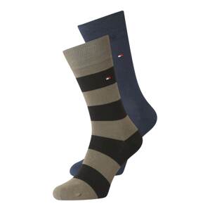 Tommy Hilfiger Underwear Ponožky  tmavě modrá / olivová / černá