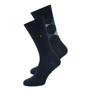 Tommy Hilfiger Underwear Ponožky  noční modrá / šedá / zelená / červená