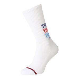 Tommy Hilfiger Underwear Ponožky  azurová / enciánová modrá / jasně červená / bílá