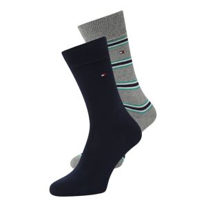 Tommy Hilfiger Underwear Ponožky  námořnická modř / šedý melír / nefritová / bílá