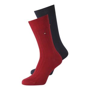 Tommy Hilfiger Underwear Ponožky  námořnická modř / vínově červená / bílá