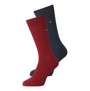 Tommy Hilfiger Underwear Ponožky  námořnická modř / červená třešeň / bílá