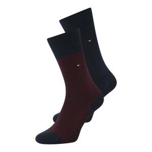 Tommy Hilfiger Underwear Ponožky  námořnická modř / červená / bordó / bílá