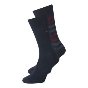 Tommy Hilfiger Underwear Ponožky  námořnická modř / grafitová / červená / bílá