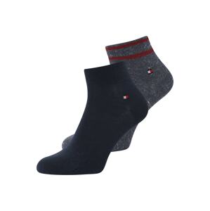 Tommy Hilfiger Underwear Ponožky  námořnická modř / modrý melír / tmavě červená / bílá
