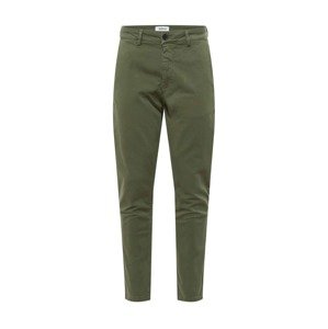 minimum Chino kalhoty 'DARVIS' tmavě zelená