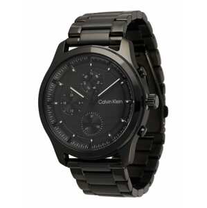 Calvin Klein Analogové hodinky černá / bílá